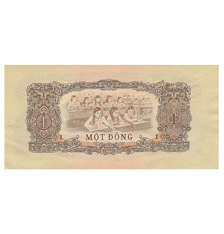 Vietnam del Sur 1 Dong 1963 ND Pick R4 NO UNC
